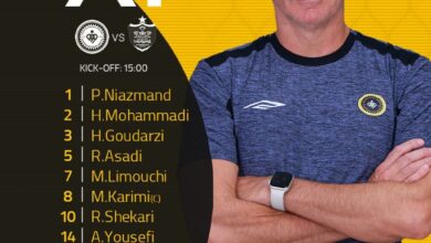 ترکیب تیم‌های فوتبال پرسپولیس و سپاهان برای سوپرجام اعلام شد