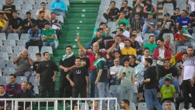 حضور هواداران خیبر در ورزشگاه آزادی