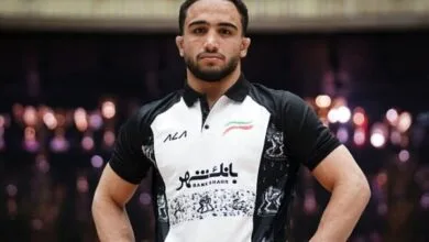 محمدرضا شاکری پنجم شد