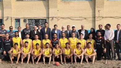 بازدید وزیر ورزش و جوانان از اردوی تیم ملی هندبال