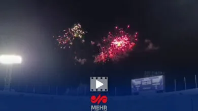 تصاویری از جشن صعود تیم ملی ایران در ورزشگاه آزادی