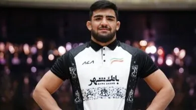محمدمبین عظیمی به برنز بسنده کرد