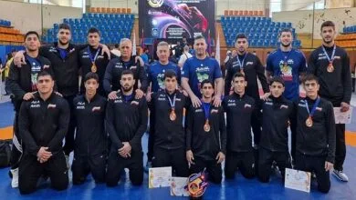 پایان کار تیم کشتی آزاد جوانان با ۱۱ مدال رنگارنگ
