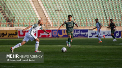 نیمه اول نبرد انتهای جدول به سود خیبر؛ بازی شجاعانه همسایه ها