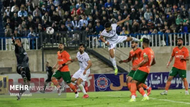 نیمه اول ملوان و سپاهان بدون گل شد