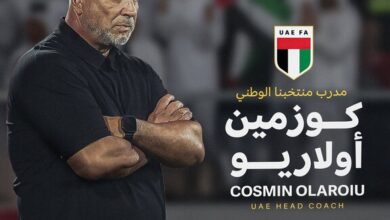 «کوزمین اولاریو» سرمربی تیم ملی فوتبال امارات شد
